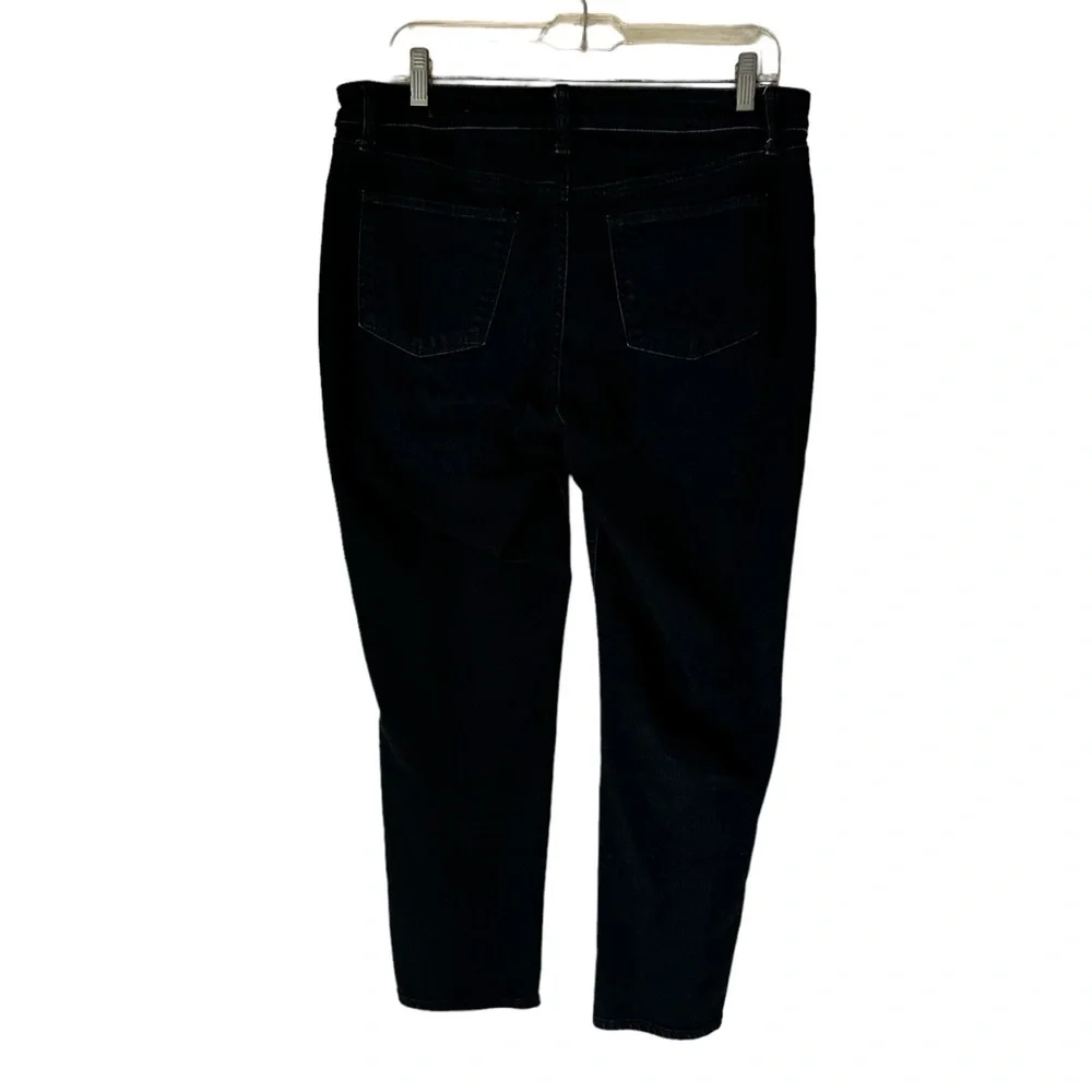 Talbots Flawless Five-Pocket Blue Denim Jeans, Slim Ankle, 12P